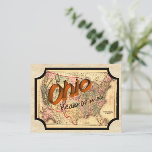  Ohio Oud Briefkaart (Staand voorkant)