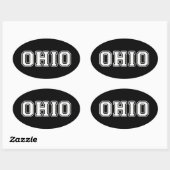 Ohio Ovale Sticker (Vel)