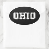 Ohio Ovale Sticker (Tas)