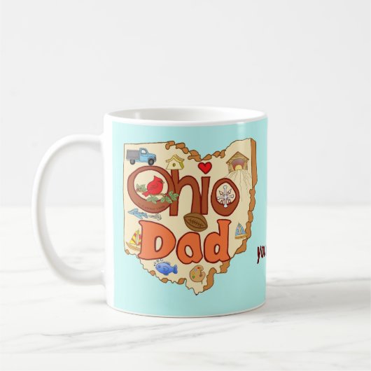 Ohio Papa  Koffiemok (Links)