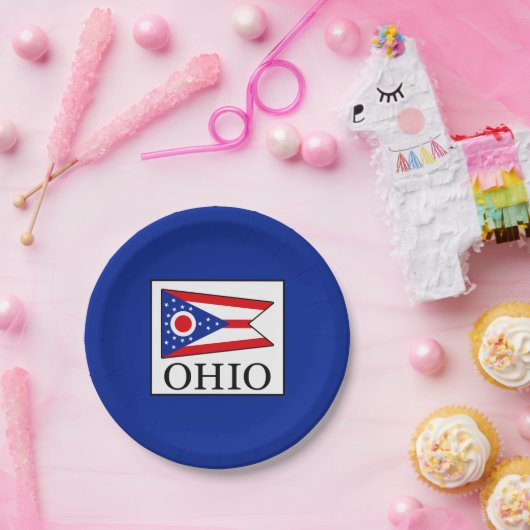 Ohio Papieren Bordje (Feest)