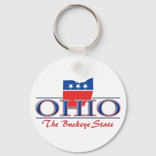 Ohio Patriotic Sleutelhanger (Voorkant)