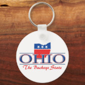 Ohio Patriotic Sleutelhanger (Voorkant)