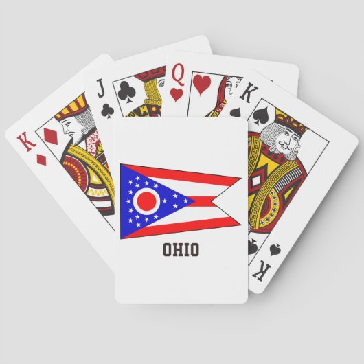 Ohio Pokerkaarten (Achterkant)