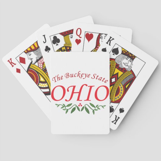 Ohio Pokerkaarten (Achterkant)