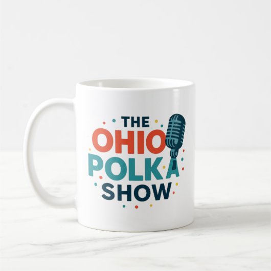 Ohio Polka's koffiekop Koffiemok (Links)