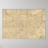 Ohio Postal Route Poster (Voorkant)