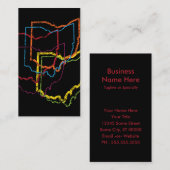 ohio pride blur visitekaartje (Voorkant / Achterkant)