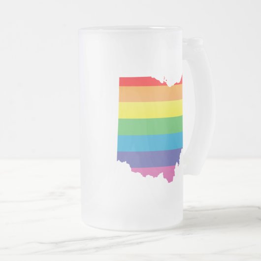 ohio pride . matglas bierpul (Voorkant rechts)