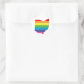 ohio pride . ronde sticker (Tas)
