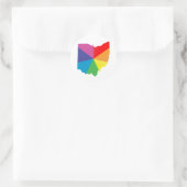 ohio pride . ronde sticker (Tas)