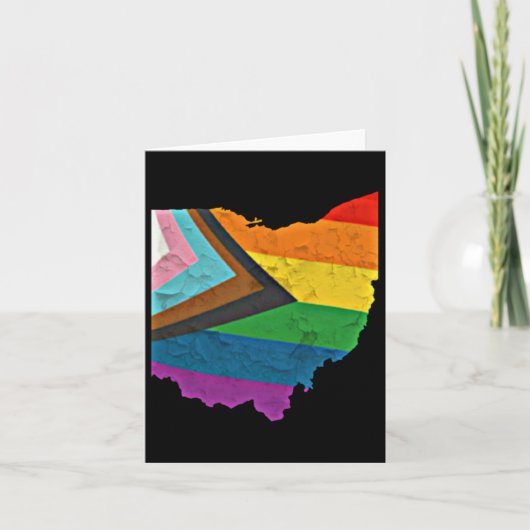 Ohio Pride Sticker Kaart (Voorkant)