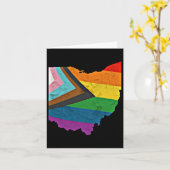 Ohio Pride Sticker Kaart (Gele Bloem)