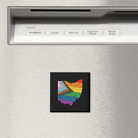 Ohio Pride Sticker Magneet (Insitu (Vaatwasser))