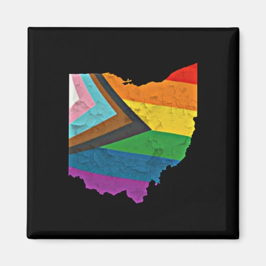 Ohio Pride Sticker Magneet (Voorkant)