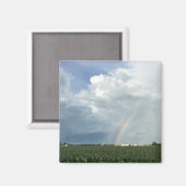 Ohio Rainbow Over Cornfield Magneet (Voorkant / Achterkant)