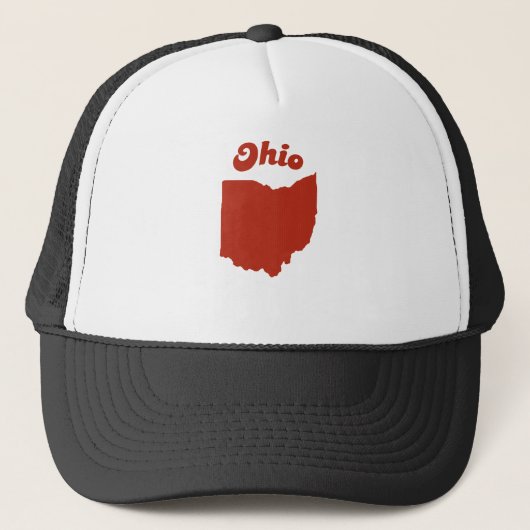 OHIO Red State Trucker Pet (Voorkant)