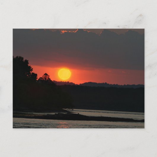 Ohio River Briefkaart (Voorkant)