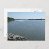 Ohio rivier de Gazebo Briefkaart (Voorkant / Achterkant)