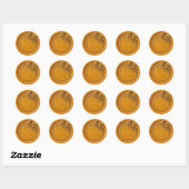 Ohio Rode Anjer Waszegel Sticker (Vel)