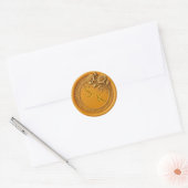 Ohio Rode Anjer Waszegel Sticker (Envelop)