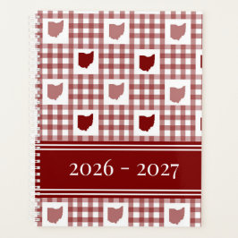 Ohio Rode Gingham Planner