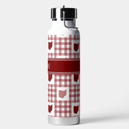 Ohio Rode Gingham Waterfles (Links)