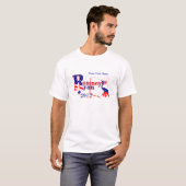 Ohio Romney en Ryan 2012 Tee Shirt passen het aan! (Voorkant volledig)