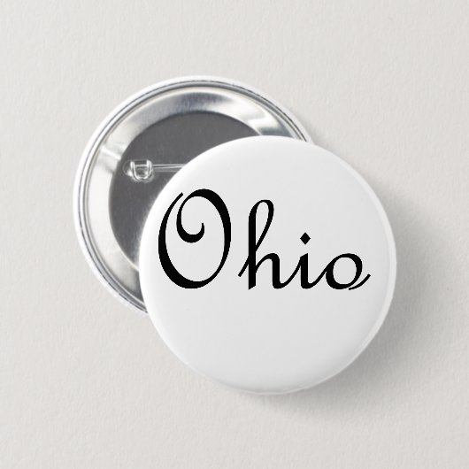 Ohio Ronde Button 5,7 Cm (Voorkant /achterkant)