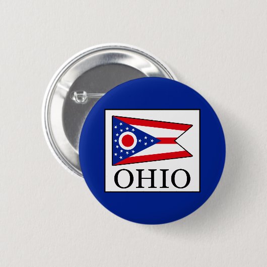 Ohio Ronde Button 5,7 Cm (Voorkant /achterkant)
