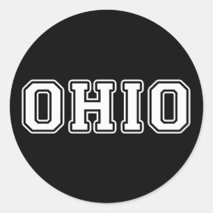 Ohio Ronde Sticker