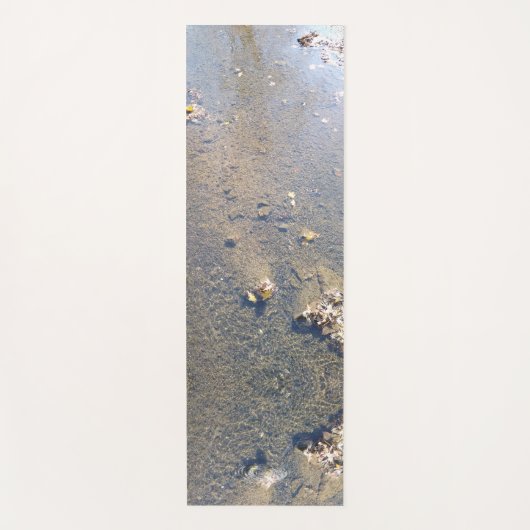 Ohio Shallow Creek in de Herfst Natuur Fotografie Yogamat (Voorkant)