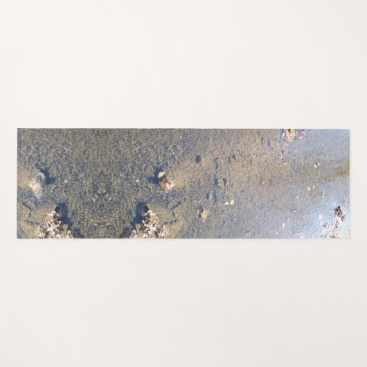 Ohio Shallow Creek in de Herfst Natuur Fotografie Yogamat (Voorkant (horizontaal))