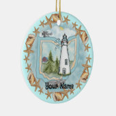 Ohio Shells Vuurtoren Ornament (Rechts)