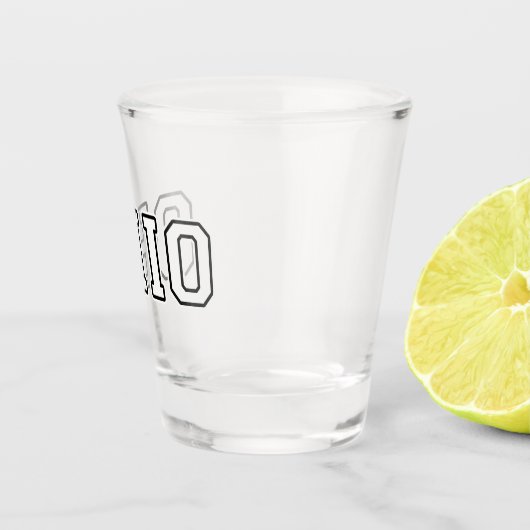 Ohio Shot Glas (Rechts)