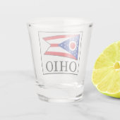 Ohio Shot Glas (Achterkant)