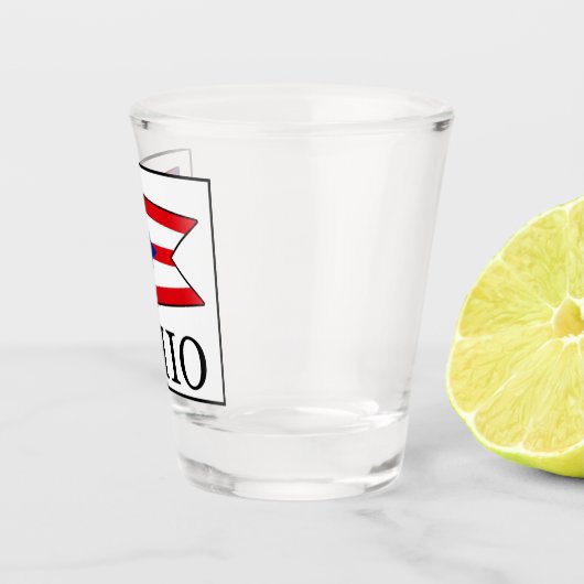 Ohio Shot Glas (Rechts)