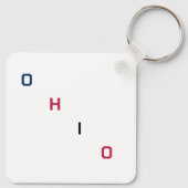 Ohio Sleutelhanger (Achterkant)