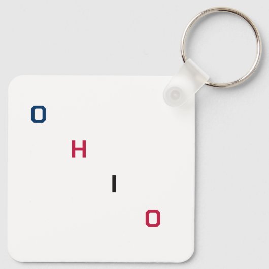 Ohio Sleutelhanger (Achterkant)