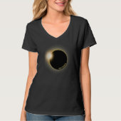 Ohio Solar Eclipse 2024 for Astronomy T-shirt (Voorkant)
