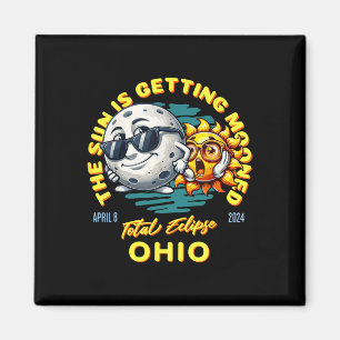 Ohio Solar Eclipse Apr 8 2024 Zon krijgt Moone Magneet