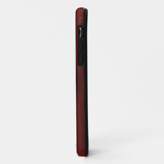 Ohio-staal (rood) Case-Mate iPhone case (Achterkant/links)