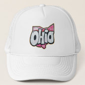 Ohio staat graffiti kleding outfit kleding trucker pet (Voorkant)