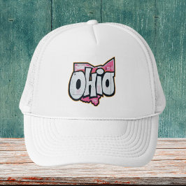 Ohio staat graffiti kleding outfit kleding trucker pet