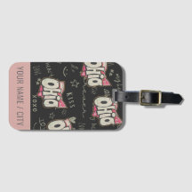 Ohio staat van Buckeyes roze liefde accessoire