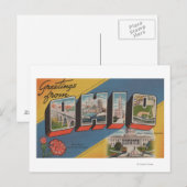 Ohio (staatskapitaal/ventilator) - grote brievenbu briefkaart (Voorkant / Achterkant)