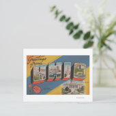 Ohio (staatskapitaal/ventilator) - grote brievenbu briefkaart (Staand voorkant)