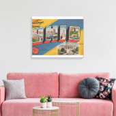 Ohio (staatskapitaal/ventilator) - grote brievenbu canvas afdruk (Insitu (Woonkamer))