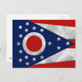 Ohio-staatsvlag Briefkaart (Voorkant / Achterkant)
