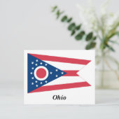 Ohio-staatsvlag Briefkaart (Staand voorkant)
